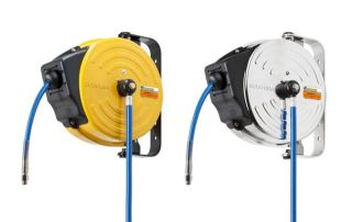 Automatyczne zwijarki bębnowe Ecodora do przesylu powietrza, wody, detergentów