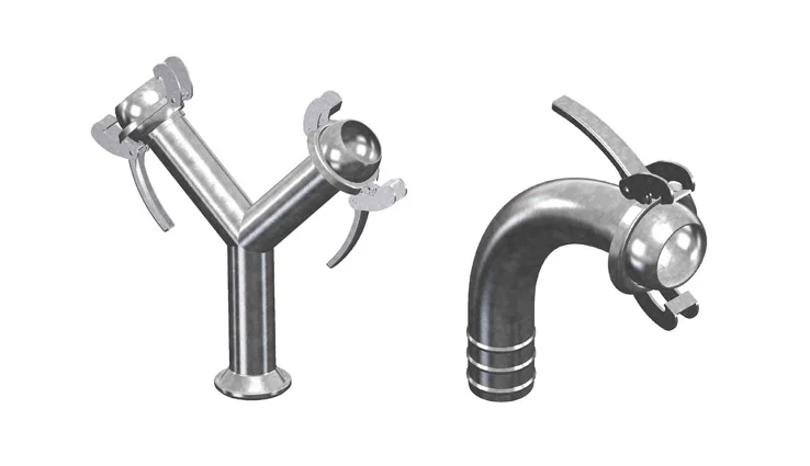 BAUER lever coupling connectors