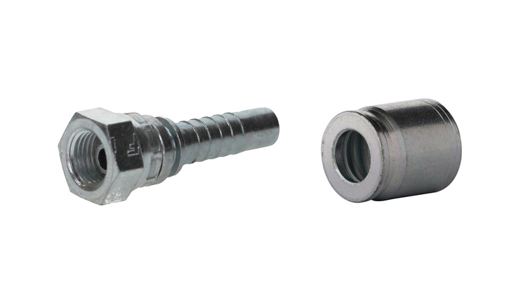 Hydraulic fittings and ferrules