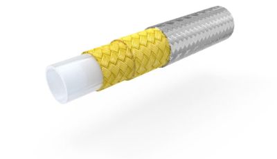 Pureflex PressureFlex® PTFE hose for high-pressure industrial applications ...
