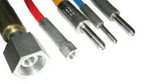 UHP thermoplastic hoses and fittings