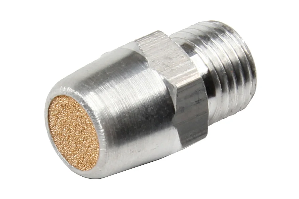 Nozzle with silencer, aluminum, 269 series