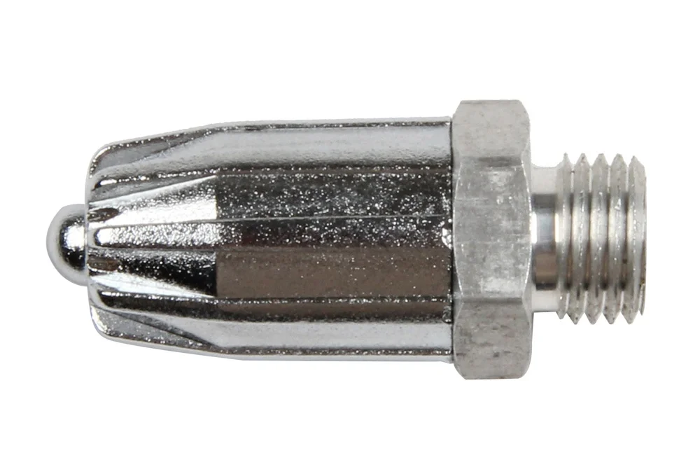 BLOWSTAR nozzle with double nipple, zinc/aluminum casting, series 470