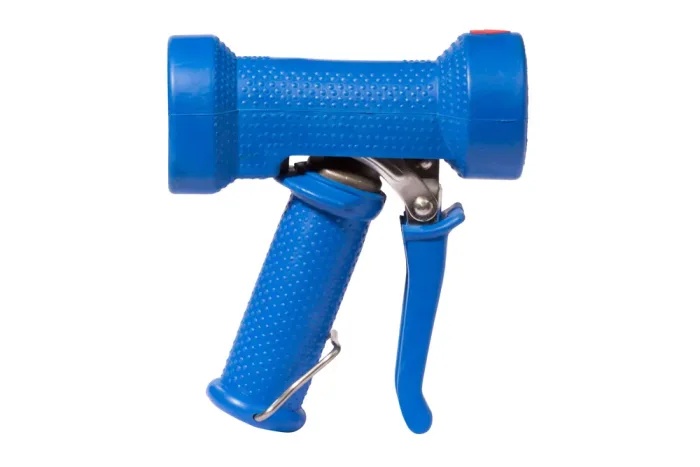 Water gun, stainless steel, AKBO HEAVY DUTY, blue