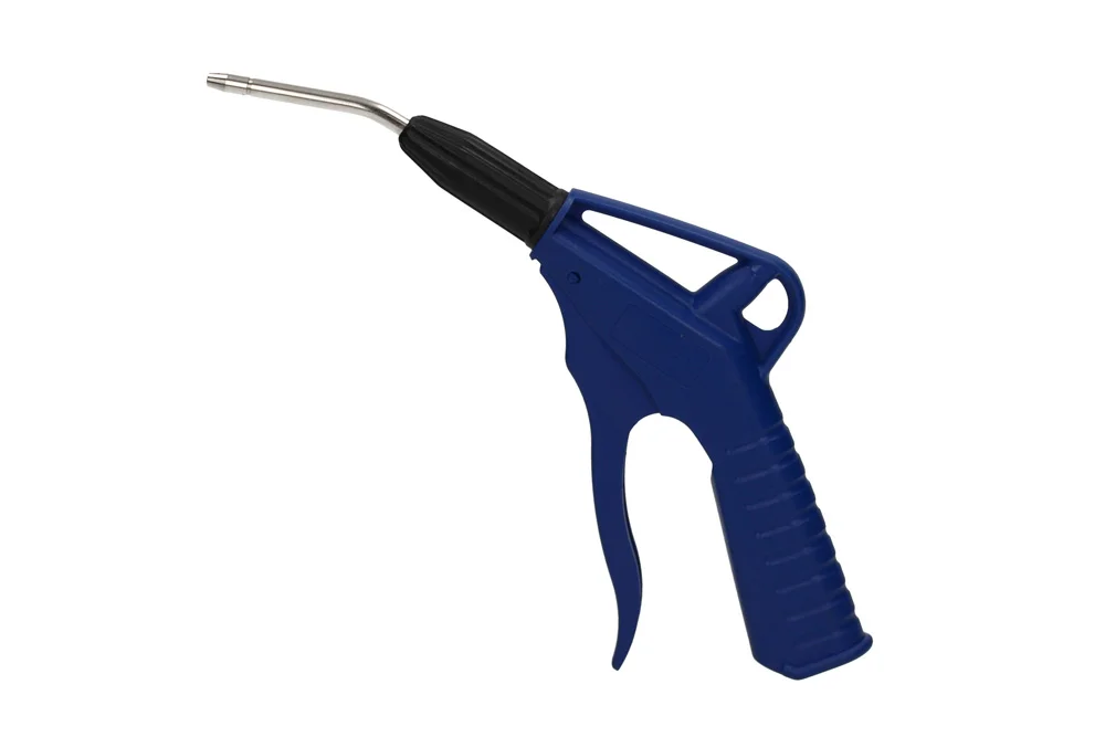 Air gun with a replaceable 90 mm bent nozzle and shut-off valve, series 208