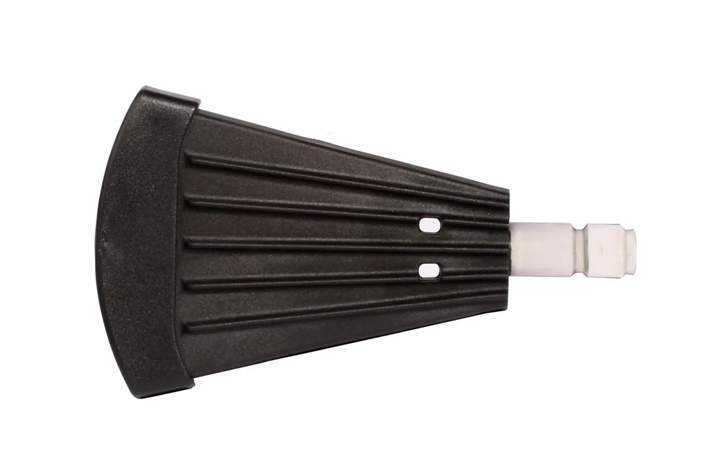 Flat foam nozzle, plug DN11.8, plastic