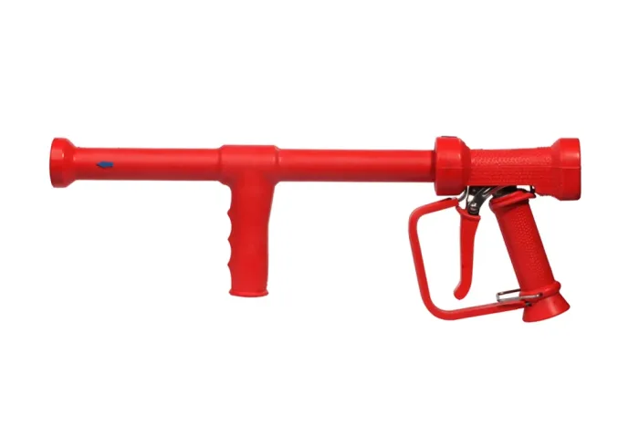 Hot water gun insulated with a 40 cm lance, stainless steel, AKBO HEAVY DUTY