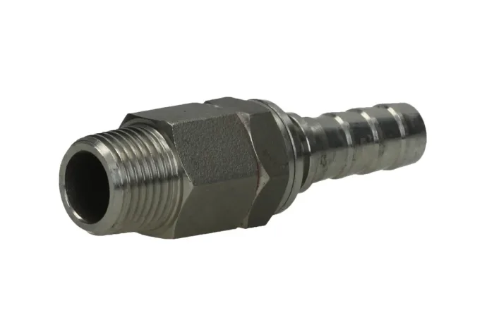 Rotary end with GZ BSPT without spring, stainless steel, type AK