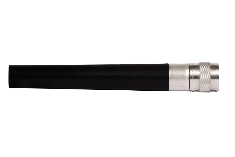 Industrial bent nozzle for washing and cleaning with water WATER SAVER, stainless steel