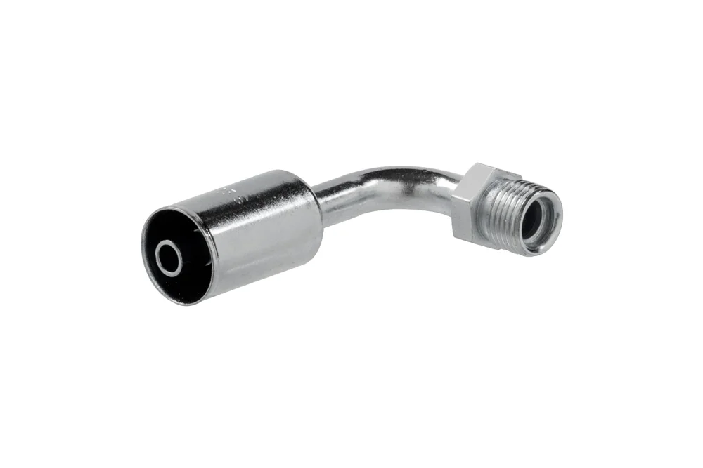 90° UNF GZ end with socket, steel, type 52208