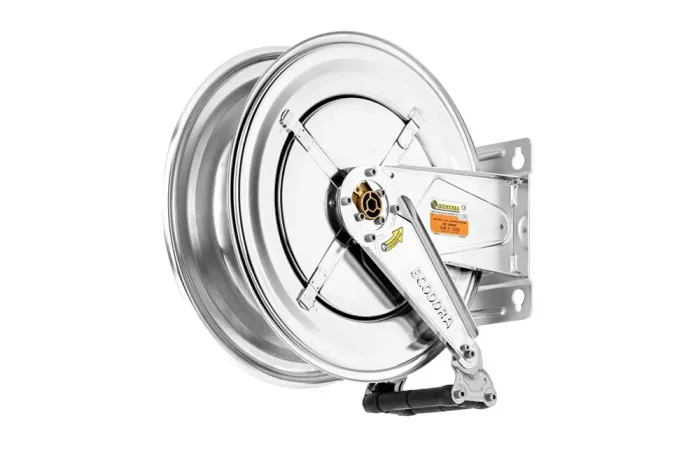 ECODORA E-304 automatic hose reel machine, stainless steel
