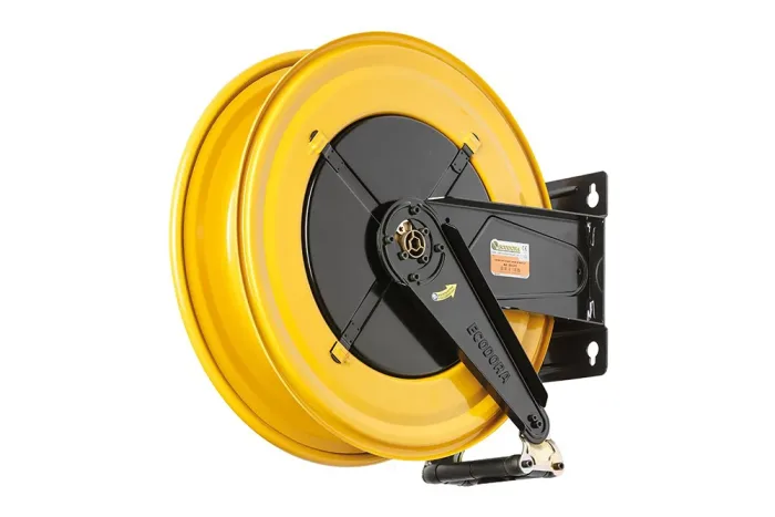 ECODORA E-530 automatic hose reel machine, carbon steel