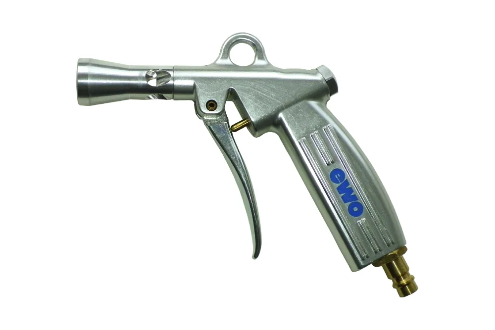Air gun with FULL-JET nozzle, aluminum