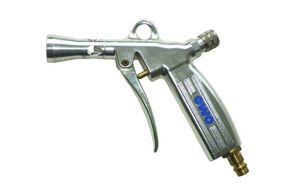 Air gun with FULL-JET nozzle, with regulating valve, aluminum