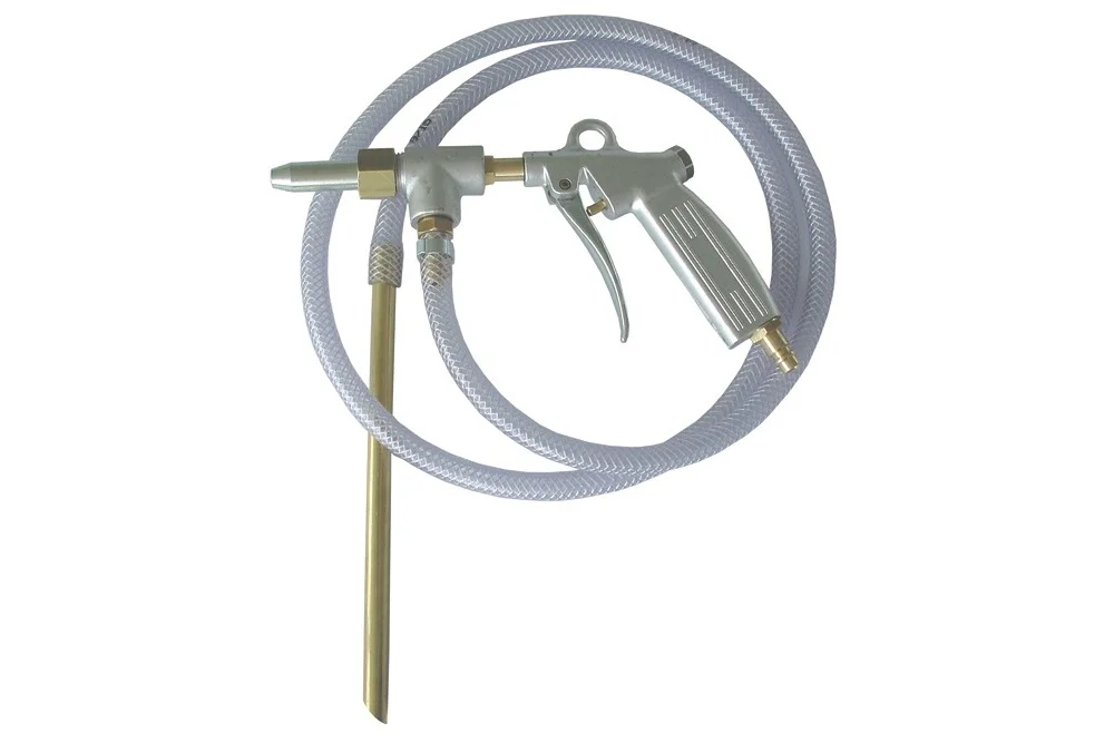 Sandblasting gun with suction hose, 390 series