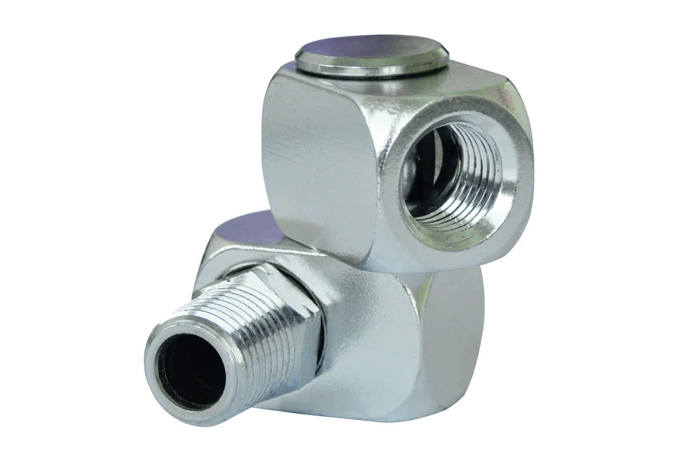 Rotating union for pneumatic tools, aluminium