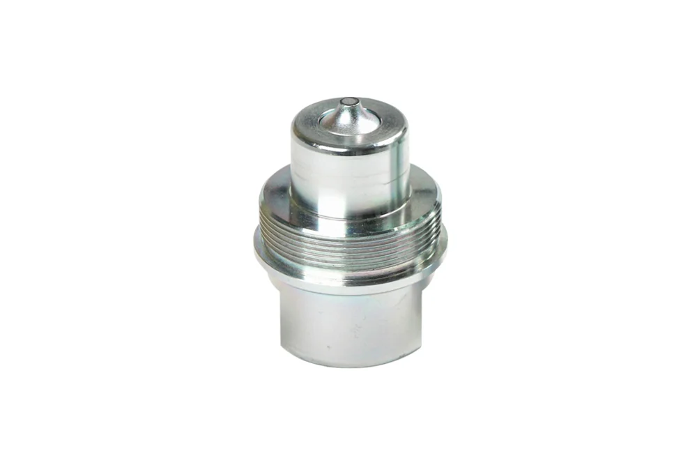 Screwed quick-connector, plug with GW BSP in galvanized steel, W-6000