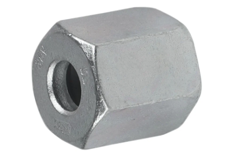 M nut for DIN 2353 fasteners, carbon steel