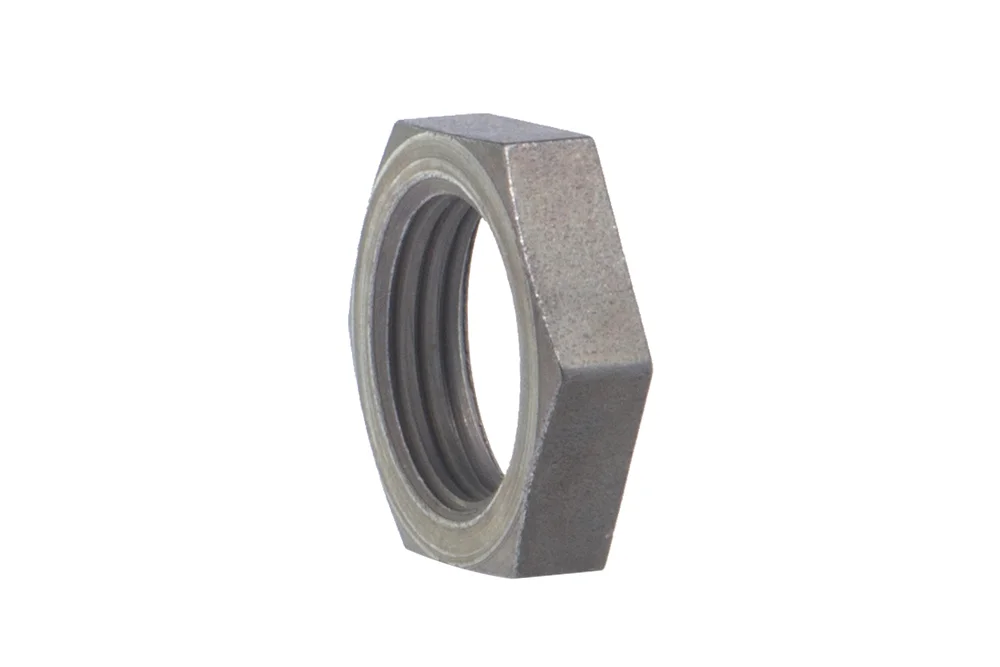 MP flat lock nut for DIN 2353 fasteners, carbon steel, zinc-nickel