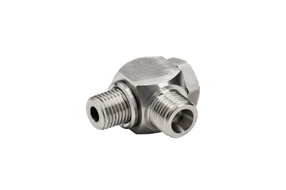 BANJO WH-ME adjustable angle screw connection, stainless steel