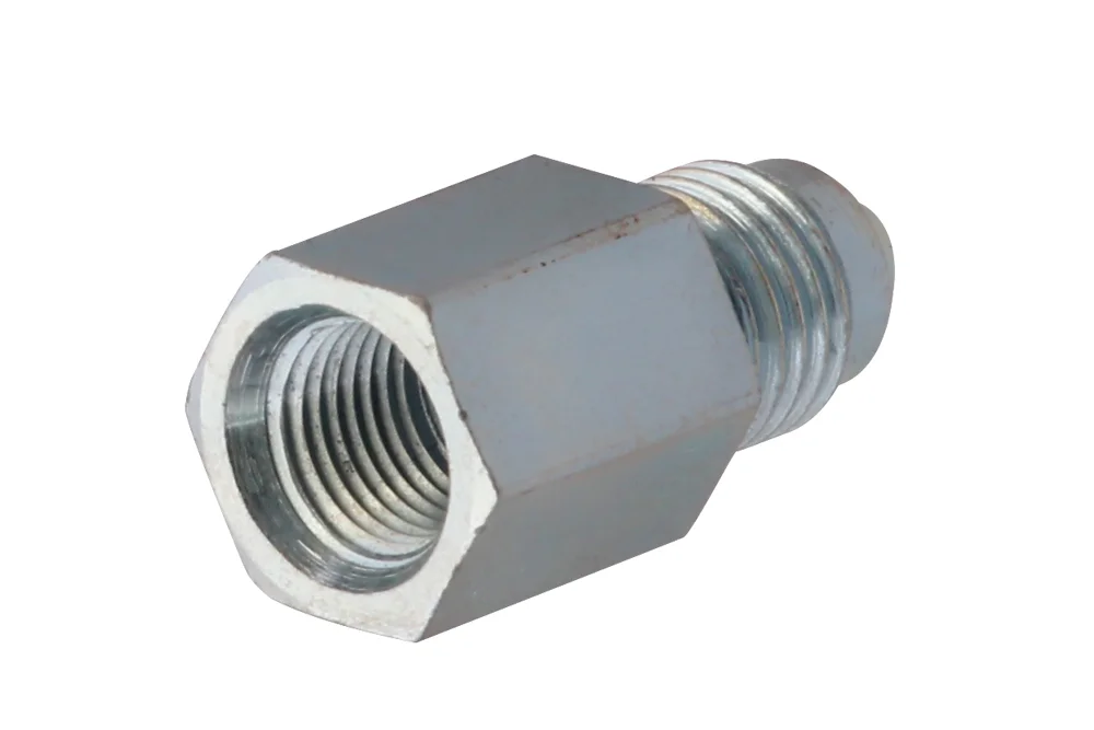 JIC straight fitting with GW NPT in carbon steel, type GAI-N