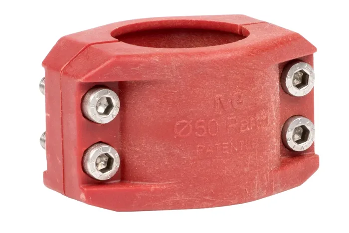 Hard Shell Clamp Shell clamp for mounting EASY type hoses, plastic – Tubes International