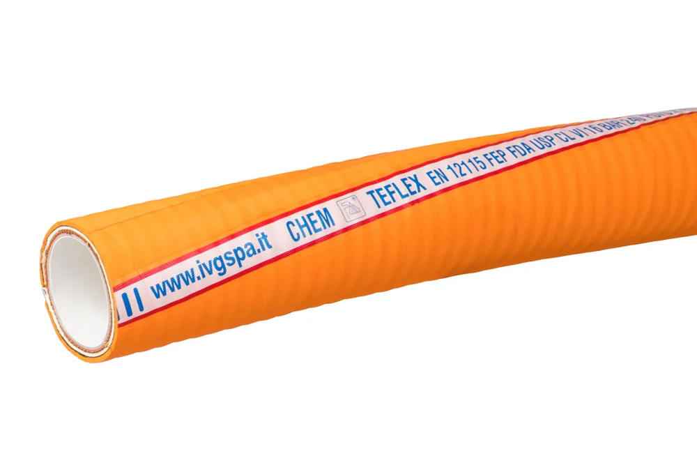 TEFLEX hose for highly aggressive chemicals