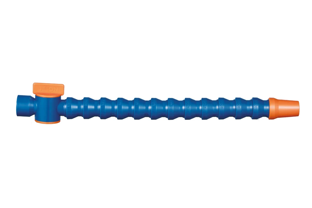 Coolant hose with nozzle and GW NPT valve, 1/2" system, JETON