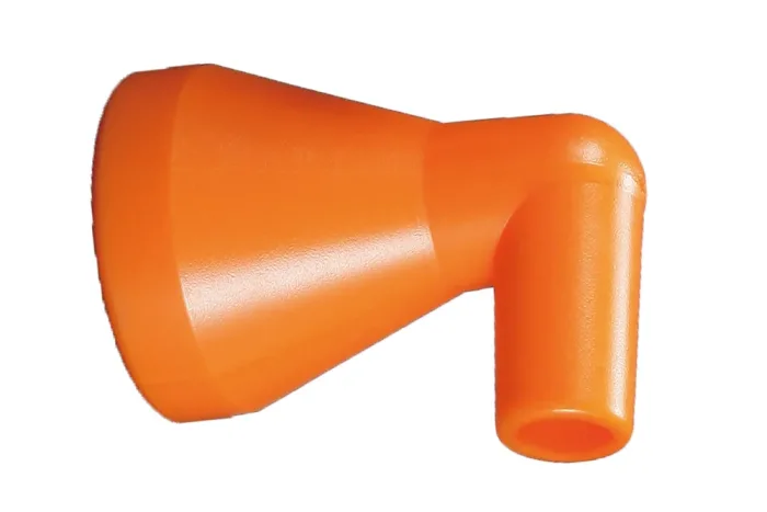 90° round nozzle for coolant, 1/2