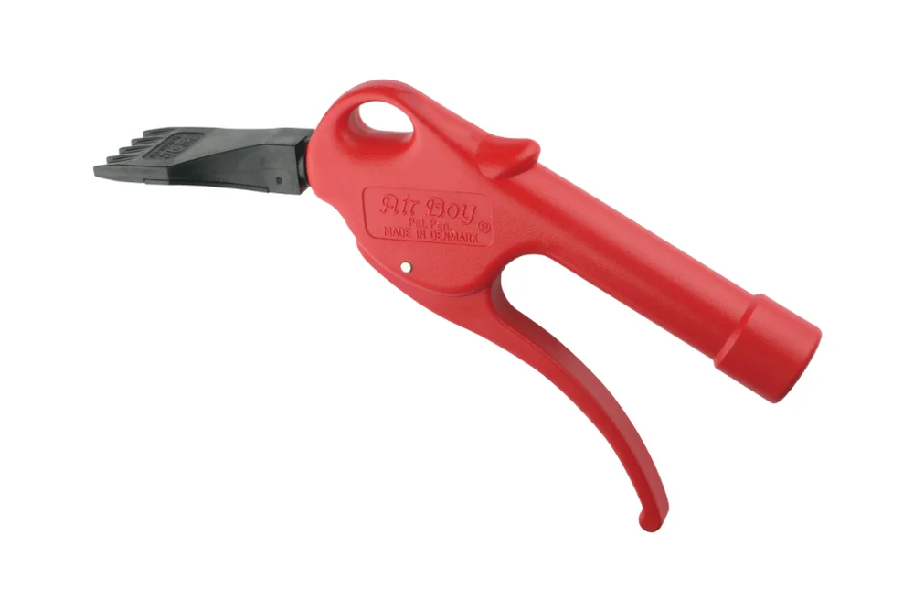 JET AIR BOY® air gun, flat 8 jet nozzle