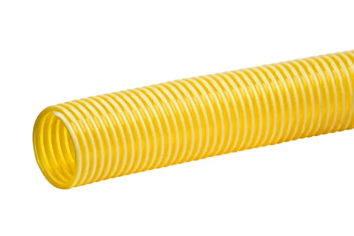 PVC hose for food substances reinforced with LUISIANA hard PVC spiral