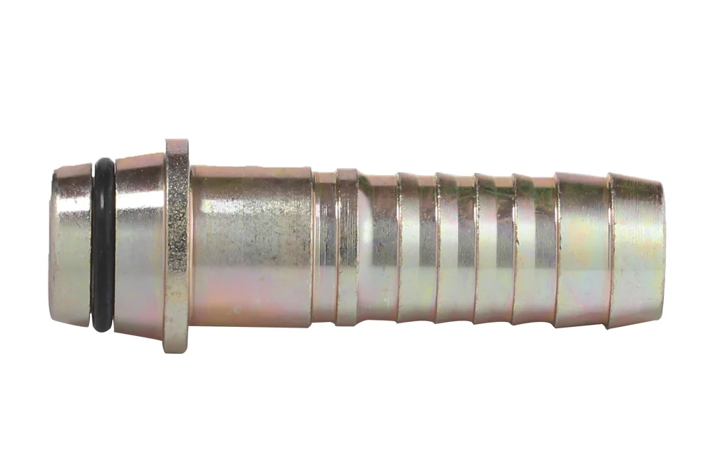 DIN 20034 hose end without nut, galvanized cast iron