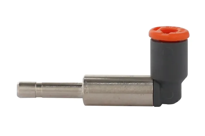90° angle plug connector with long spigot, type R47 – Tubes International