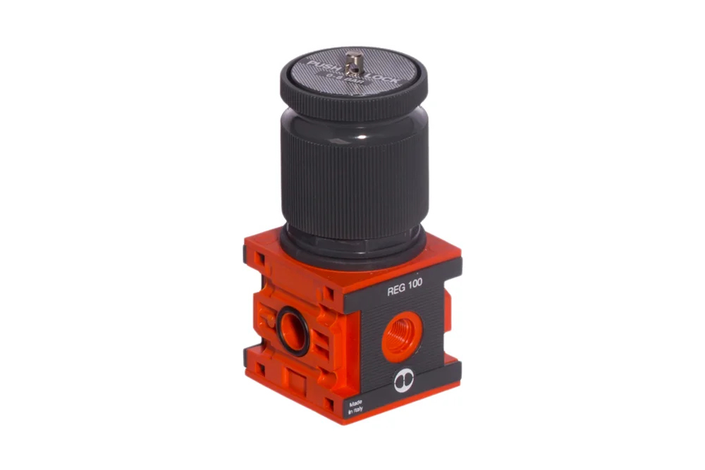 Reducing valve for compressed air with REG locking, without end plates, SKILLAIR® series