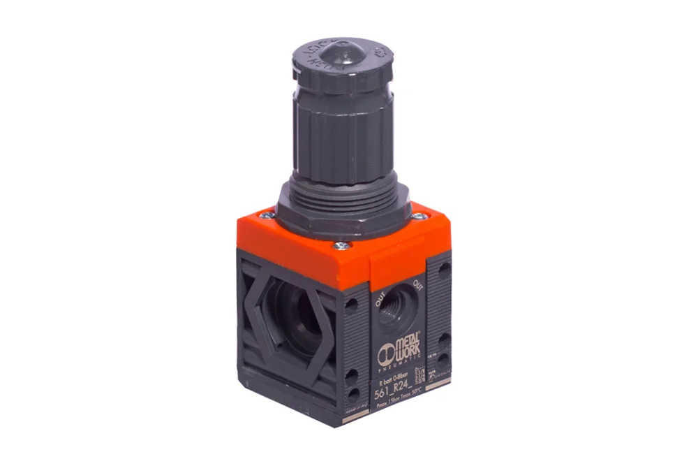 REG series pressure reducing valve for compressed air, without end connections, SYNTESI® series
