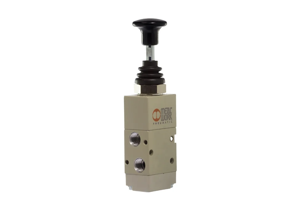 Series 70 manually operated selector valve, 3/2