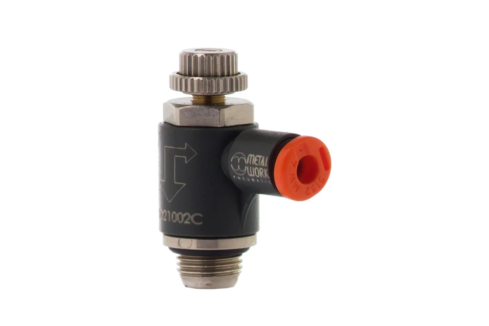 MRF NTC plastic pneumatic throttling valve, for actuator, COMPACT "N" series.