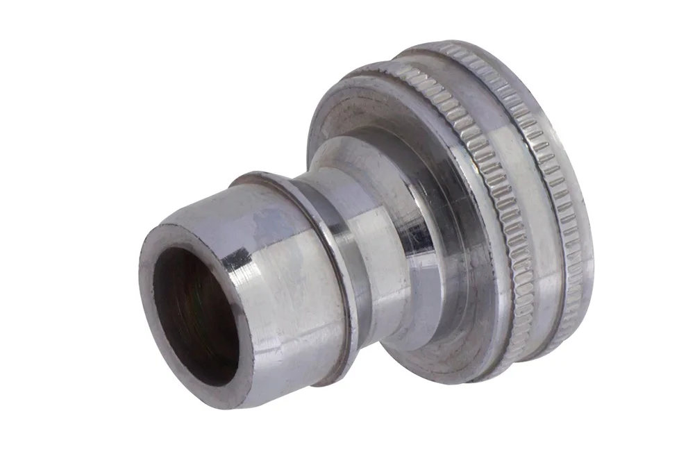 NiTO 1/2" water quick connector plug with GW, brass