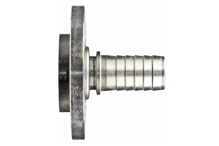 FSS swivel flange end for steam hose to EN 14423, galvanized steel