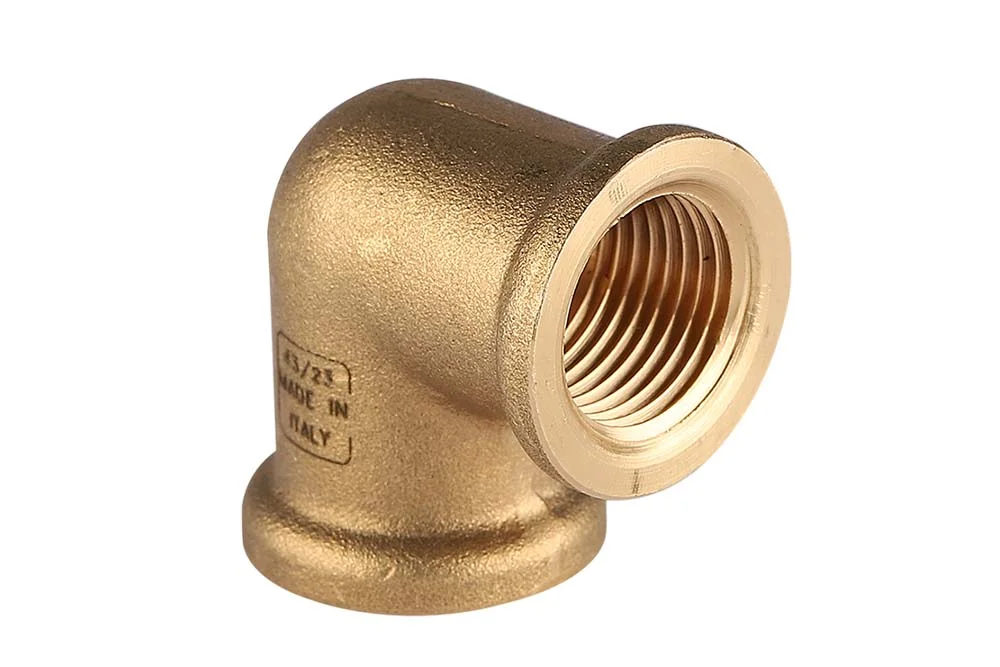 Elbow 90° with GW BSP, brass, type 3400