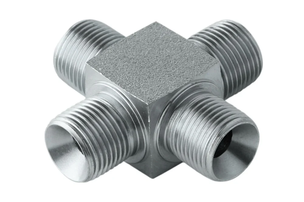 Adaptor - quadrant GZ BSP, carbon steel, type A125