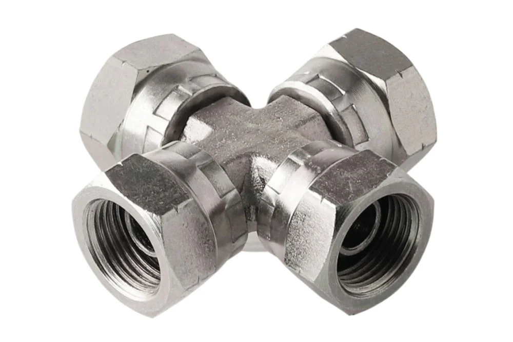 Adaptor - quadrant with GW BSP, stainless steel, type A128