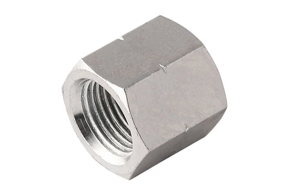 Adaptor - cap with GW NPT, stainless steel, type A314