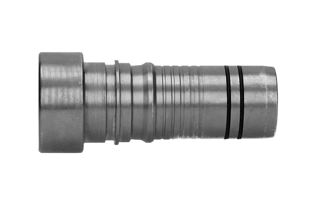 SKV INTERLOCK socket end for hose (2"), galvanized steel