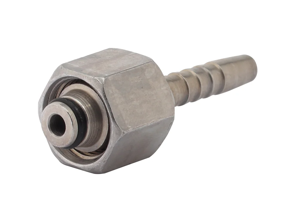 DKOS hydraulic end, type ZMW122, heavy series, carbon steel, zinc-nickel