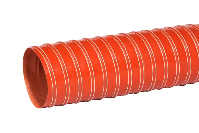 Extraction hose for vapors, high temperature gases SILICONE 2